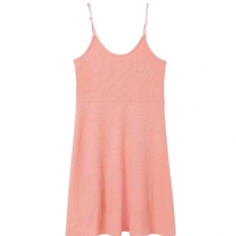 Size 10 Girls Mayoral Light Pink Spaghetti Strap Dress